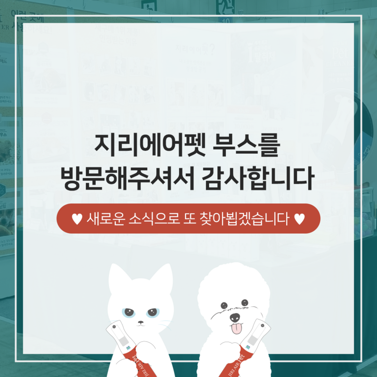 케이펫페어 박람회 참여 후기