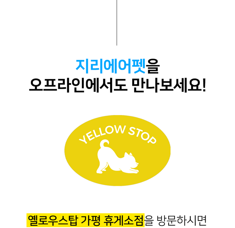 지리에어펫 옐로우스탑 입점
